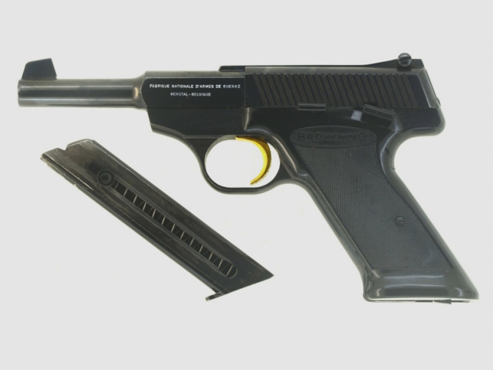 Sportwaffe KK-Pistole Selbstladepistole Matchwaffe FN Mod. 150 Kal. .22 l.r., tiptop!!!