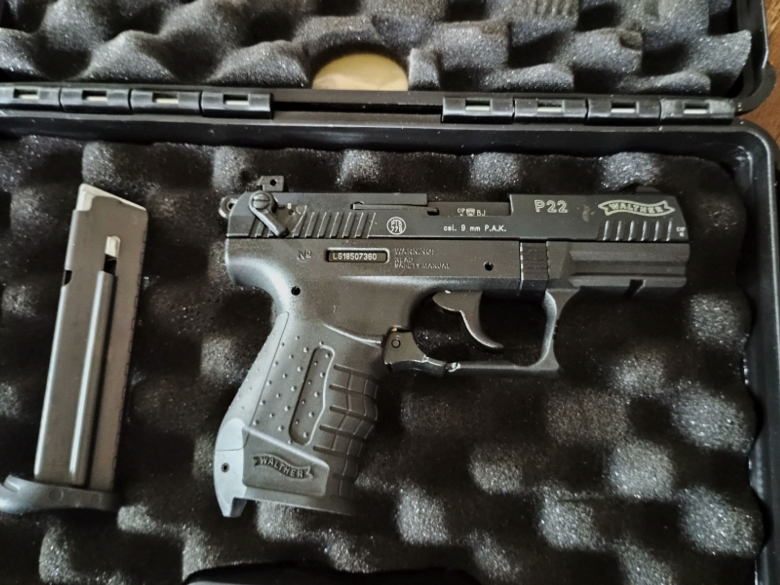 Walther P22 9mm PAK PTB 778