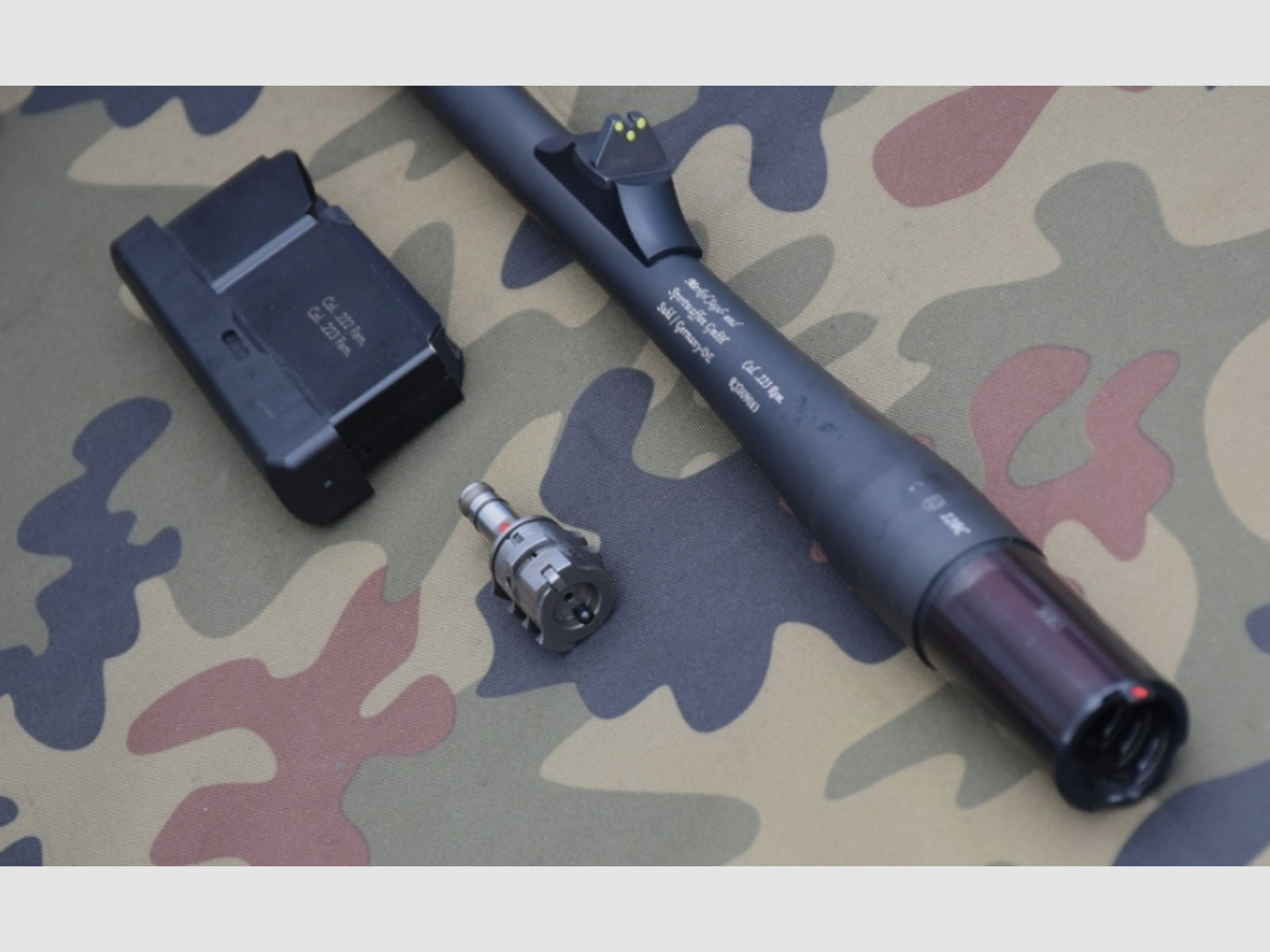 Austauschlauf Merkel RX Helix Kaliber .223 Remington mit passendem Verschlusskopf und Magazin TOP!