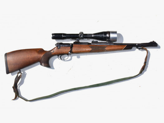 Repetierbüchse Jagdgewehr Mauser Modell 66 Kaliber .308 Winchester mit ZF 2,5-10x auf SEM Bj. 1975