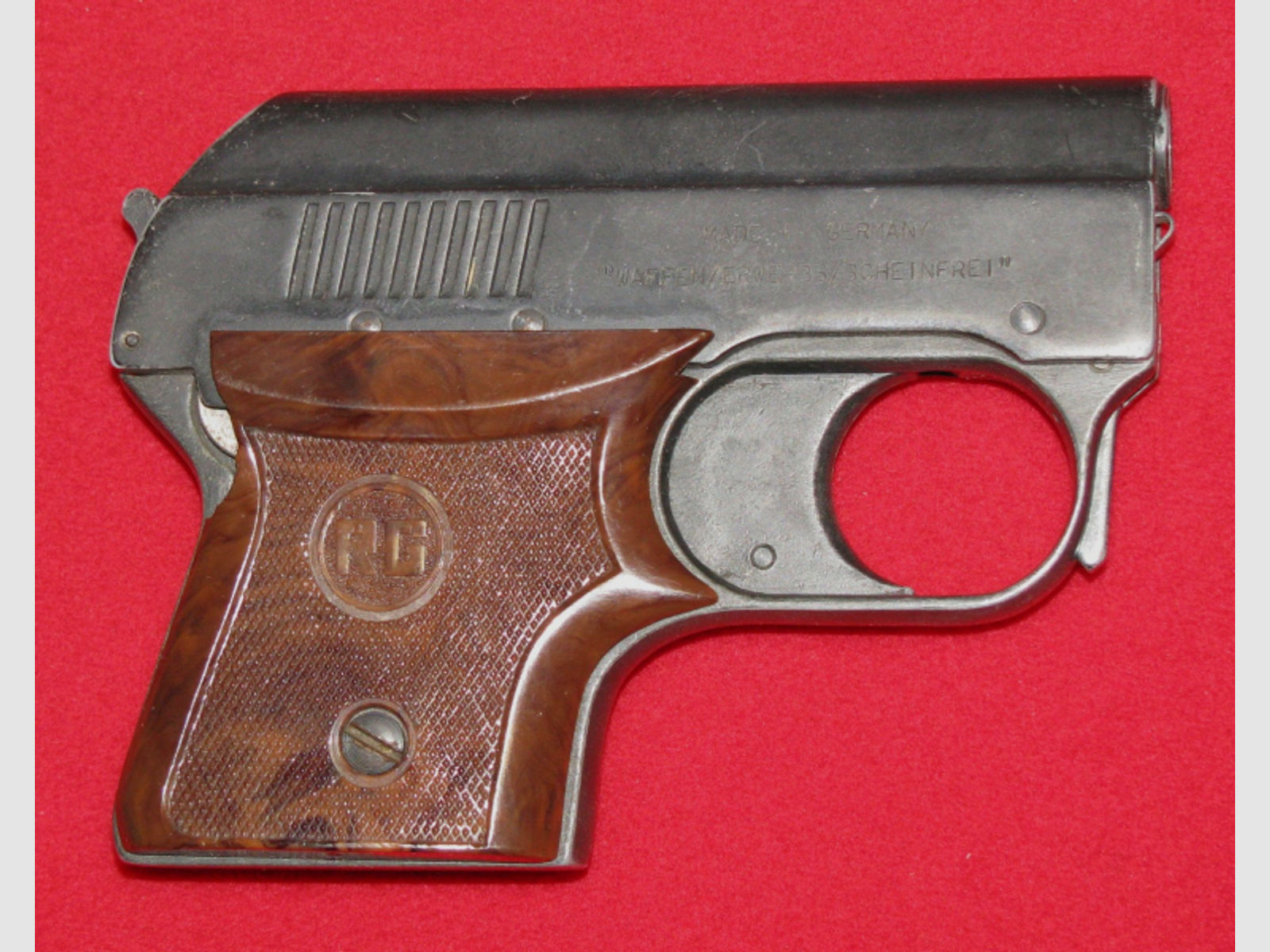 Röhm Schreckschuss - Pistole, eine Röhm RG 3 S mit der PTB 32 - 69, Bitte ansehen