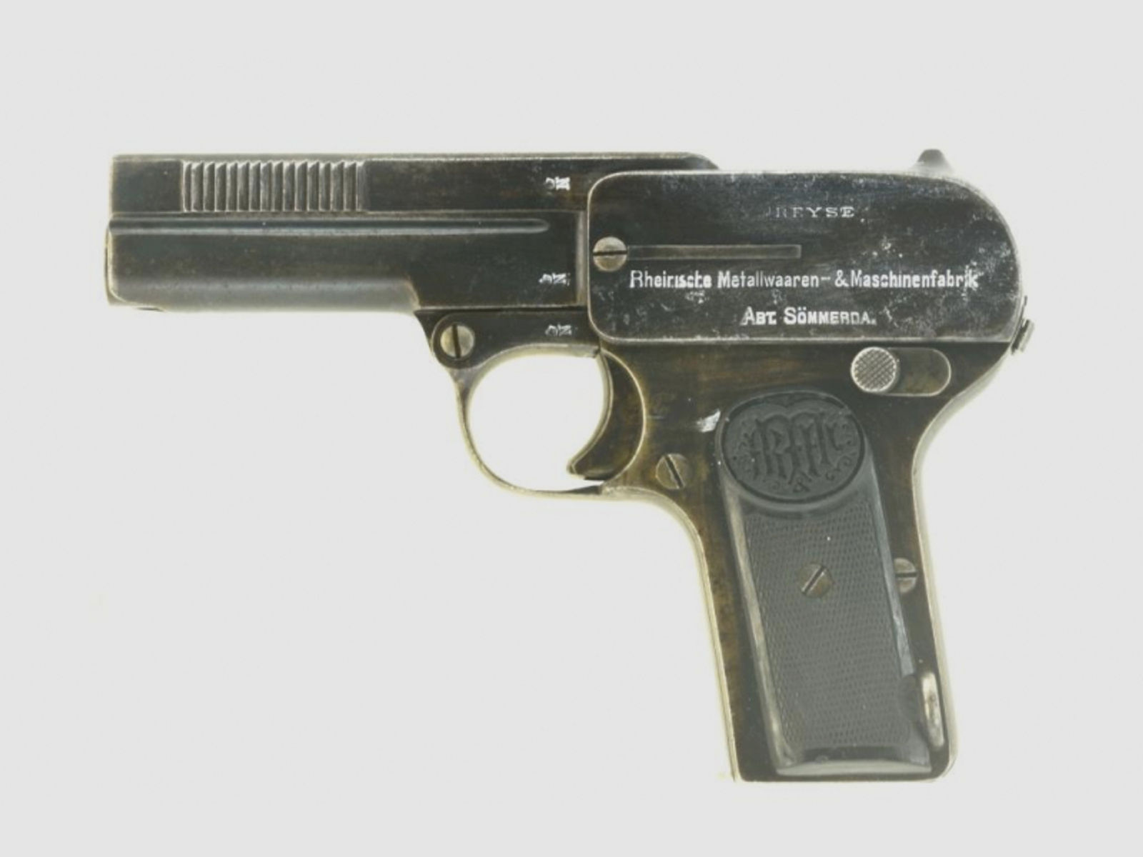 Ordonnanzwaffe Sammlerwaffe Armeepistole Pistole Dreyse Mod. 1907 Kal. 7,65 mm Browning