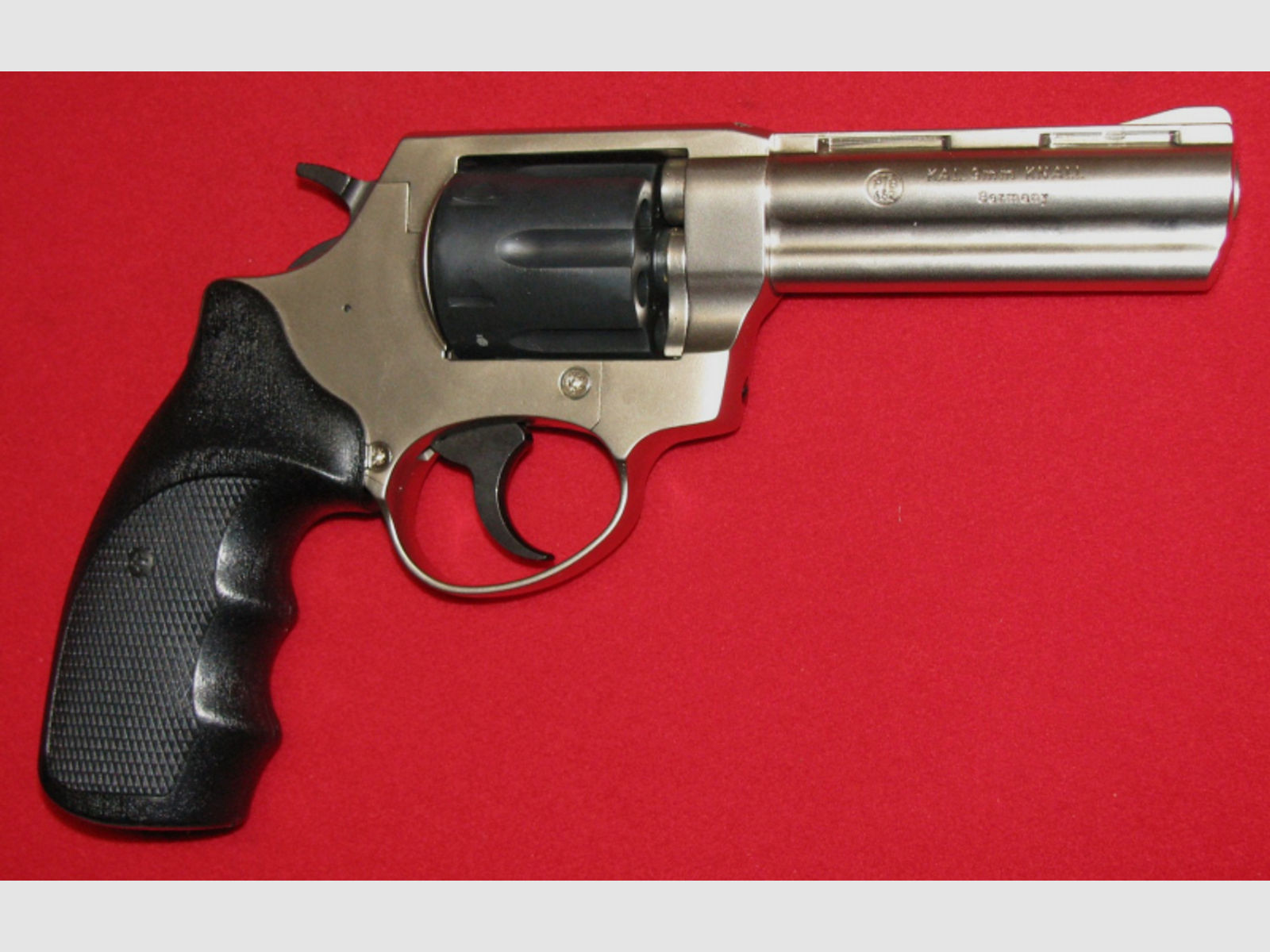 Neuwertiger Röhm Schreckschuss - Revolver, ein RÖHM RG 99 mit PTB 452, Bitte ansehen