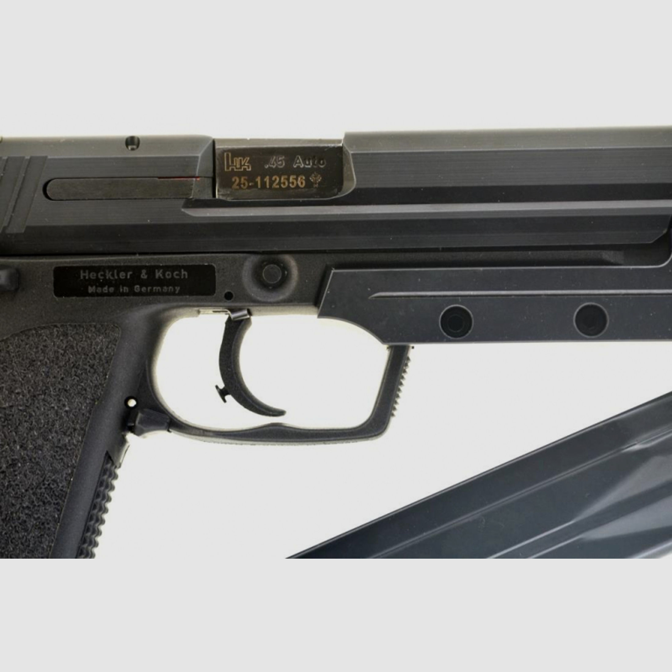 Halbautomatische Pistole Sportpistole Heckler & Koch USP Elite mit Merkle Tuning Kaliber .45 ACP 1a!