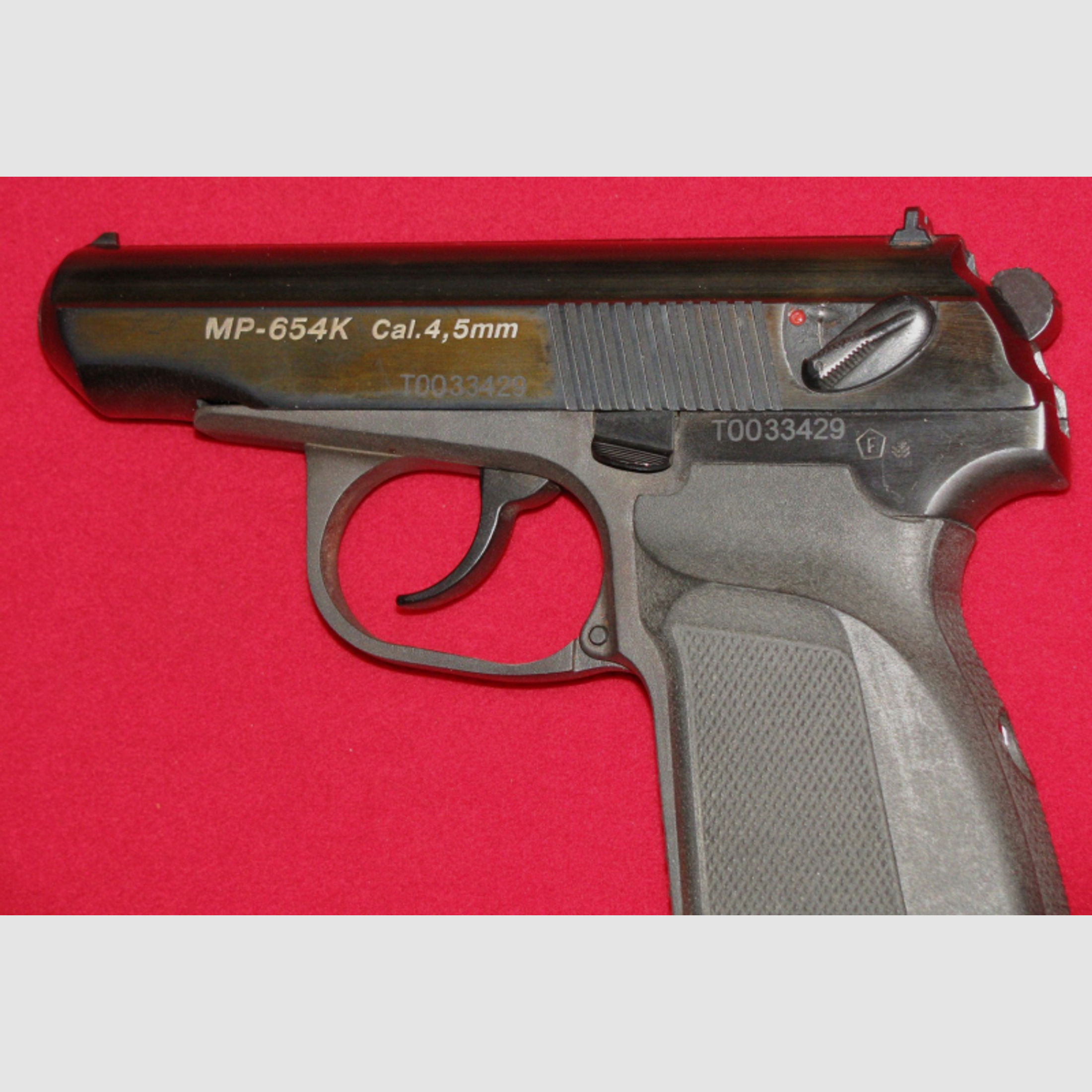Baikal MP-654K Co2 - Pistole, Cal. 4,5mm Made in Russia, Bitte ansehen