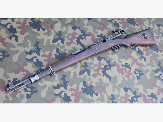 Repetierbüchse Militärgewehr Mauser K98 Portugal-Kontrakt Kaliber 8x57 IS komplett nummerngleich!