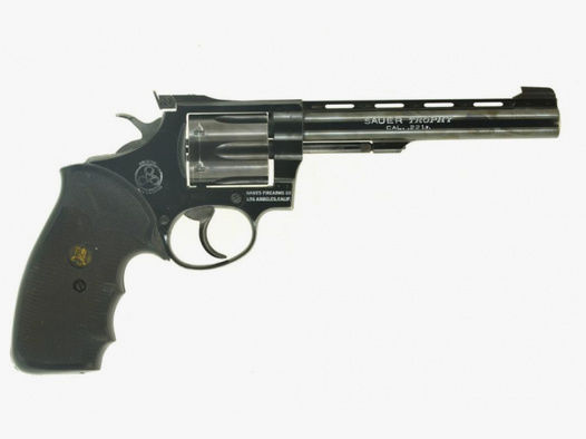 Sammlerwaffe KK - Revolver Sportwaffe Sauer & Sohn Mod. Trophy Bj. 1972