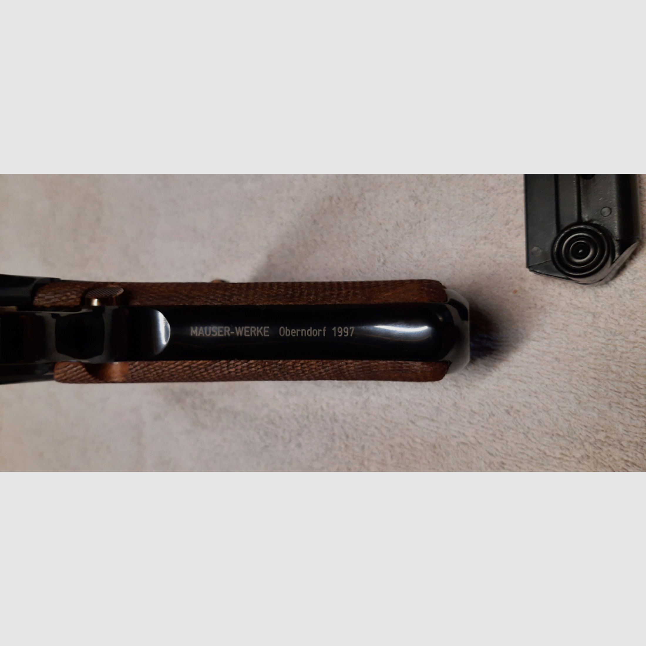 9mm Luger, Mauser-Werke Oberndorf P 08 mit Wechselsystem .22lfb