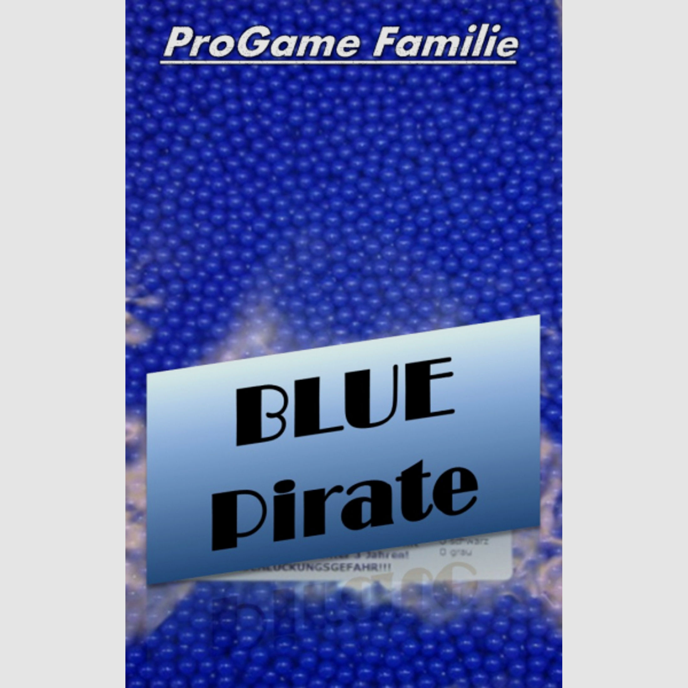 ProGame 1kg Softairkugeln Softair Kugeln Game blau ca. 8333 Stück