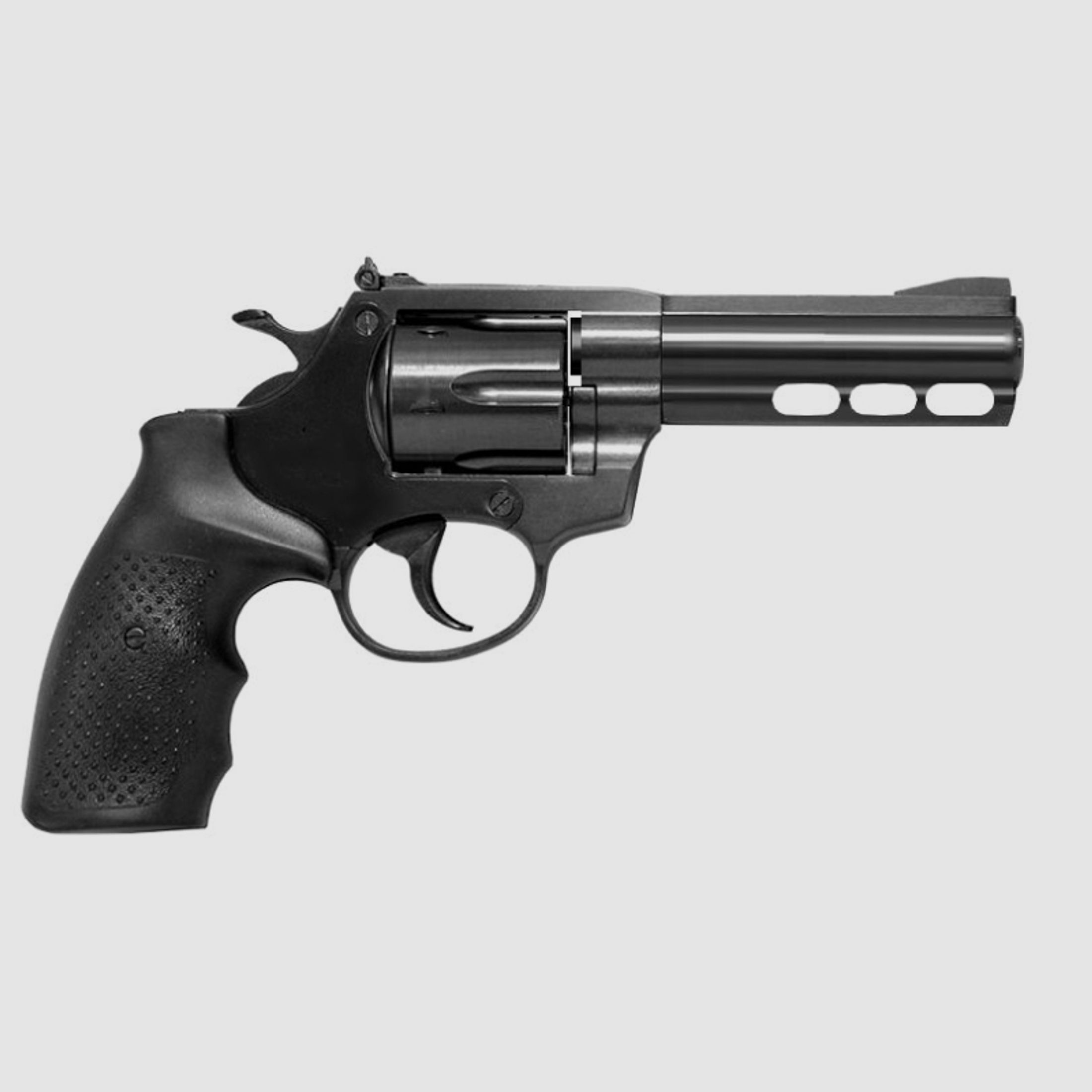 NEU STEEL DOG SALUT SCHRECKSHUSS Revolver SSW mit PTB961 .209 Knall, nicht STEEL COP & EAGLE