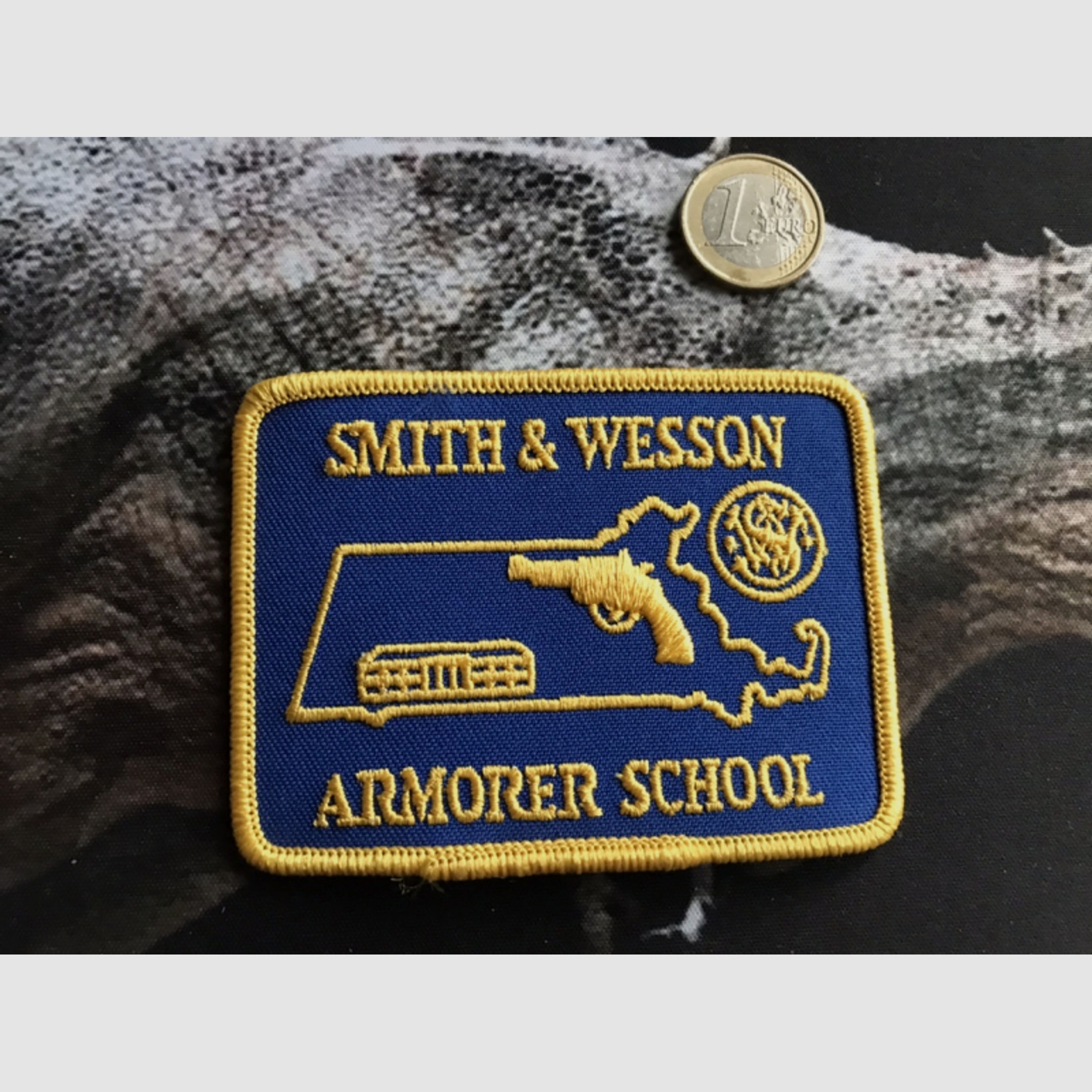 Aufnäher Patch Smith&Wesson, Armorer School, sehr selten