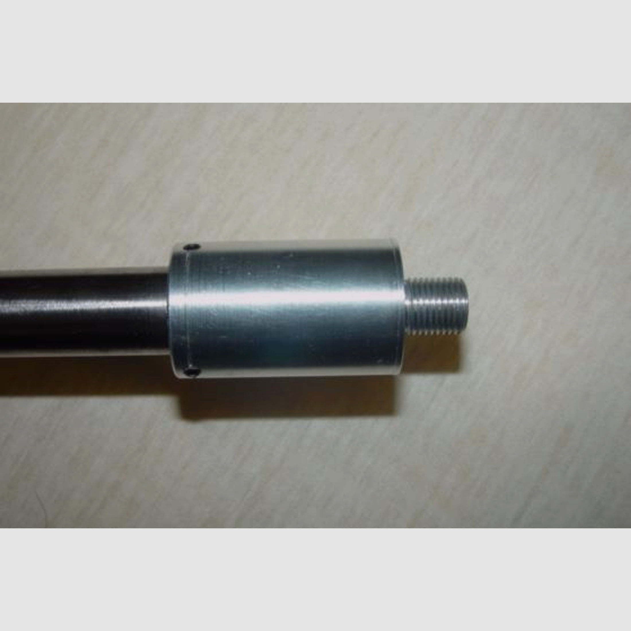 Schalldämpfer-Adapter DICK für Laufdurchmesser größer als 14mm (z.B. Anschütz/Walther Match-KK)