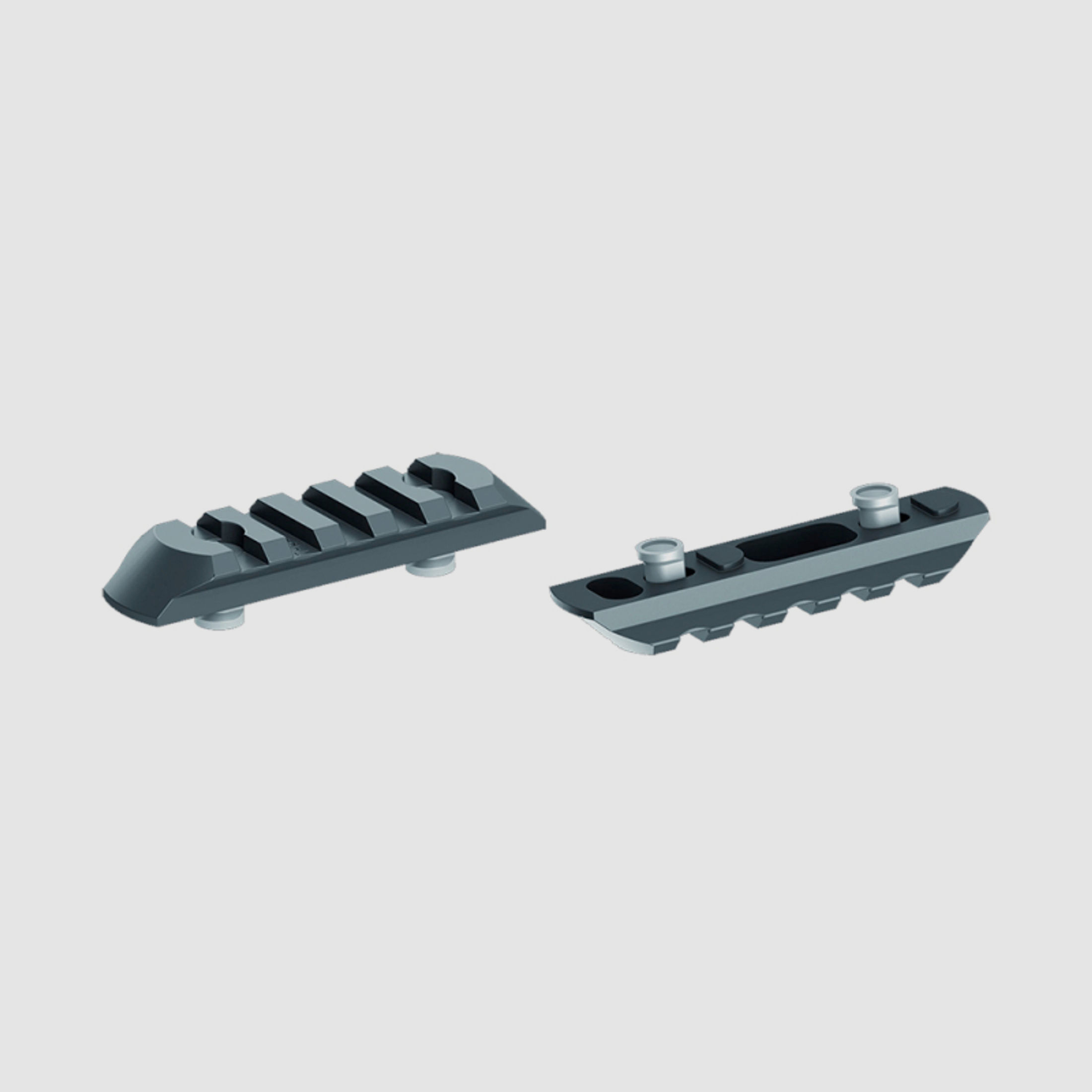 Recknagel ERA-TAC KeyMod Picatinny Schiene 5 Quernuten | Adapter für KEY-MOD AR15 AR10 Weaver 27g
