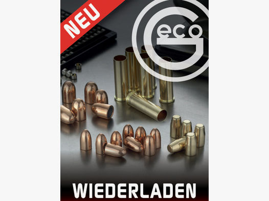1.000 Stück NEUE GECO Wiederladerhülsen 9mm Luger / Para 9x19 (Boxerzündung) 1.000er Box #2318130