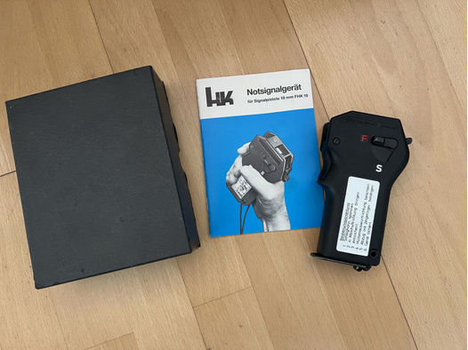 FHK Notsignalgerät Heckler & Koch HK 19x36mm PTB 416 OVP