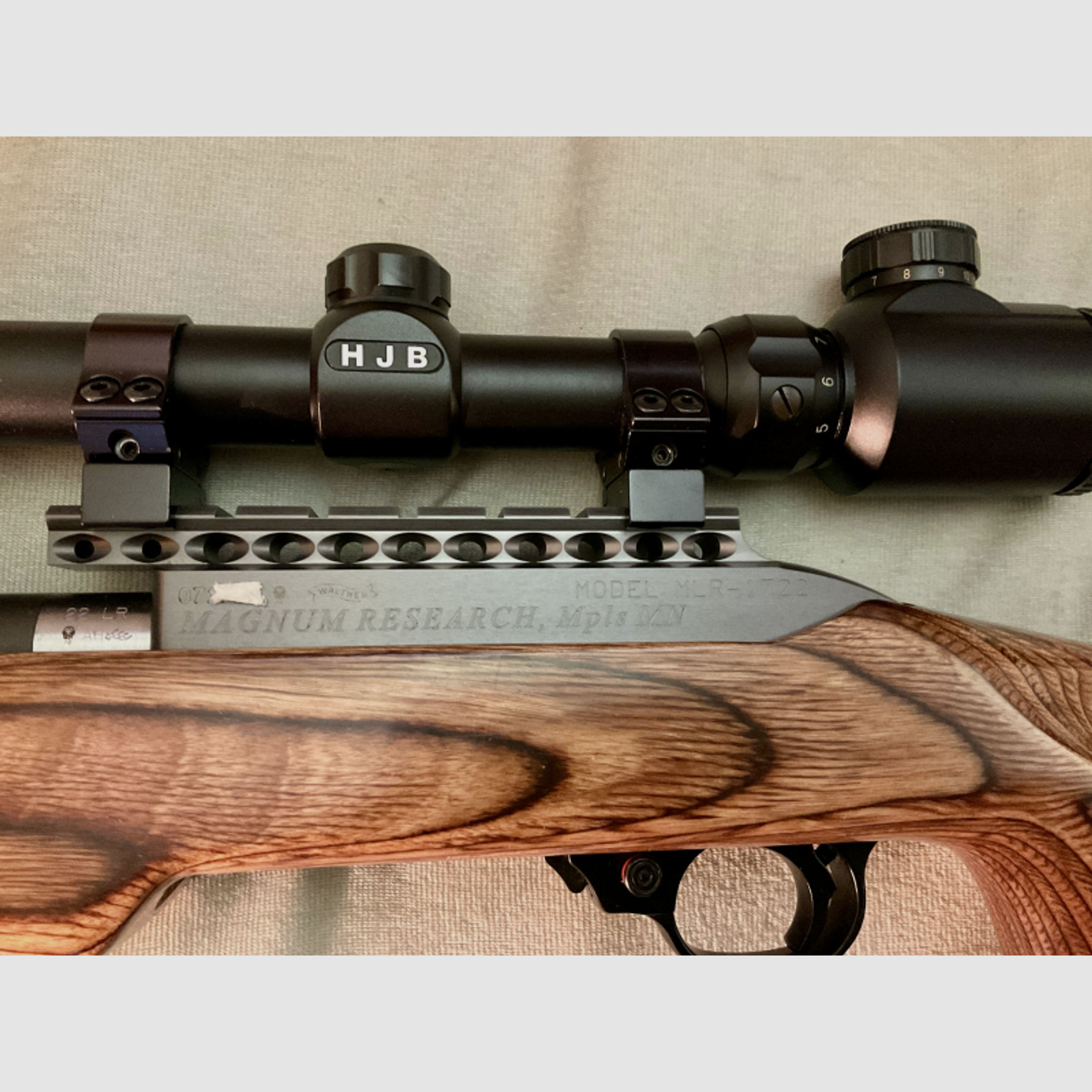 SL .22lfB Walther Magnum Research MLR-1722 Matchbüchse