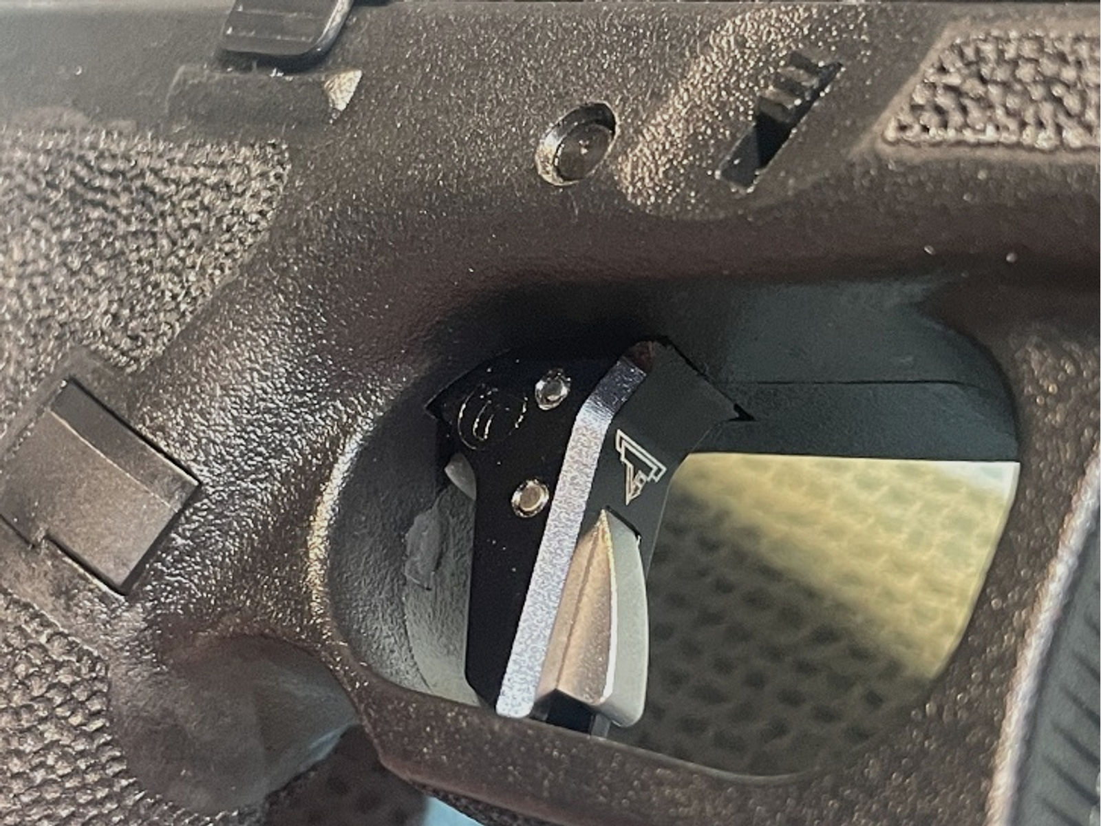 Custom Airsoft Stainless Steel TTI Glock 45 GBB Snake Eyes (VFC Basis)