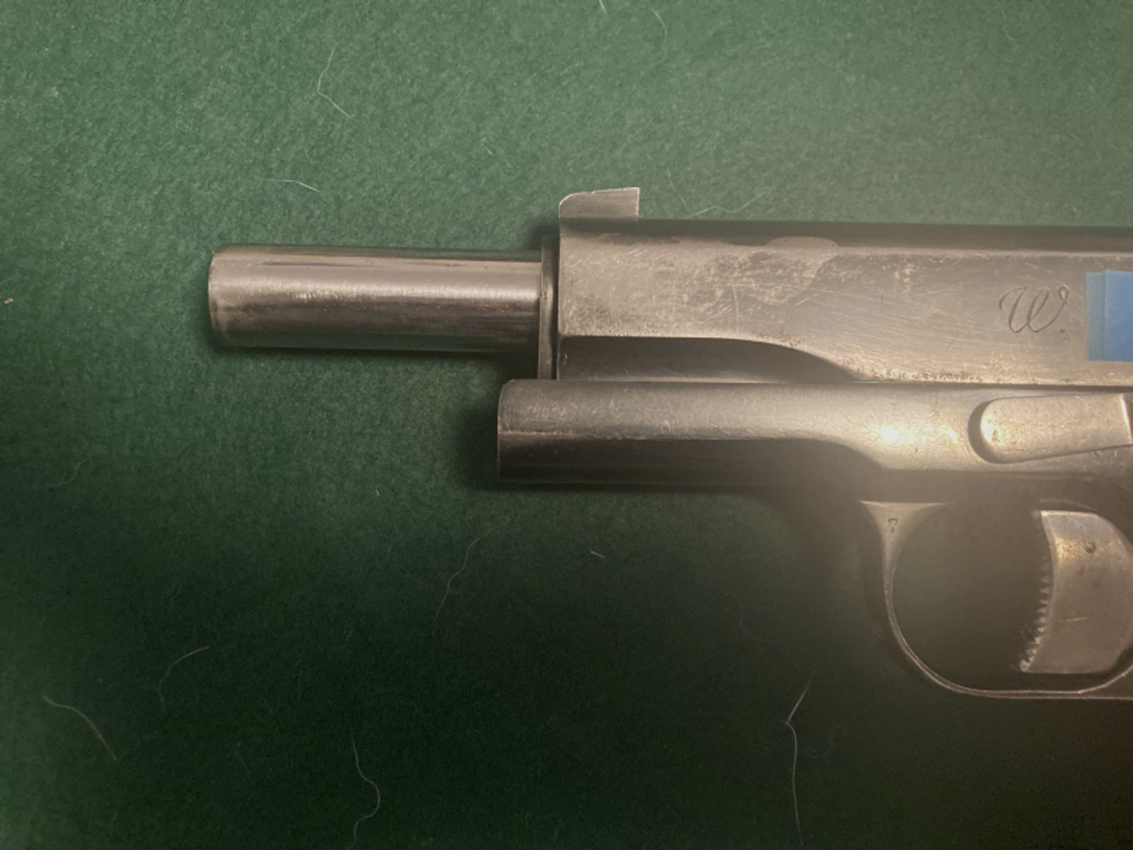 COLT Model 1911 , Pistole im Kaliber 45 ACP ohne Beschuss