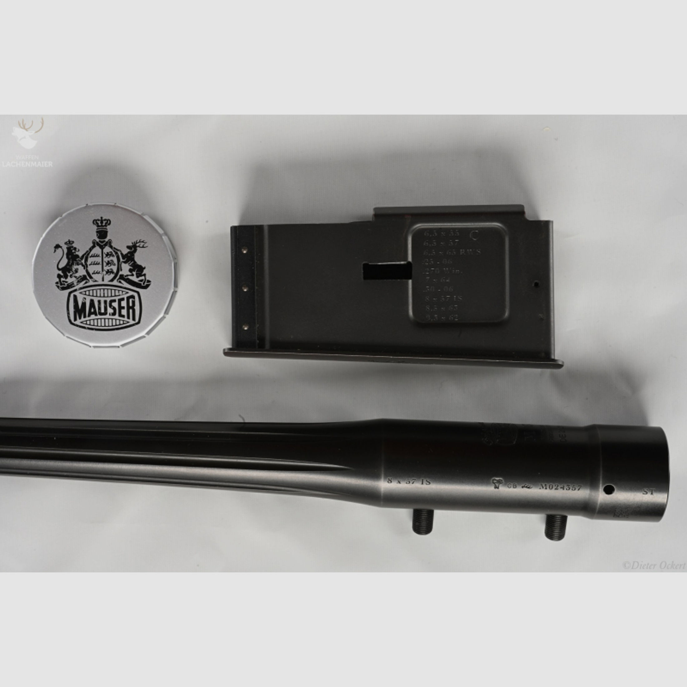 Mauser M03 Austauschlauf kanneliert mit Mündungsgewinde Kaliber 8x57JS
