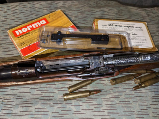Remington 1903 A in 308 Norma Magnum mit Munition / Afrika Namibia Projekt