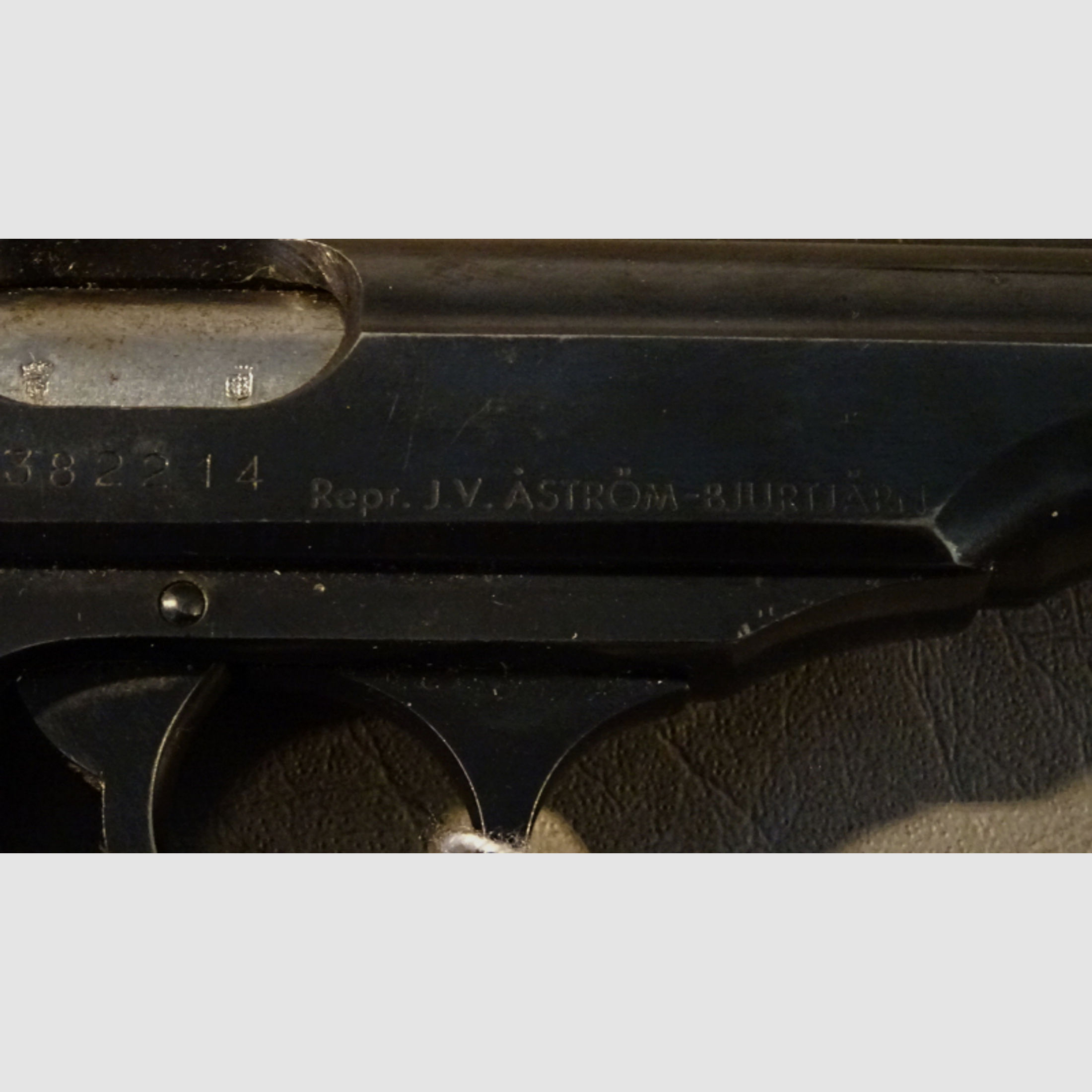 Walther- Manurhin PP ( Schwedische Behörde ). Kal. 7,65 mm.