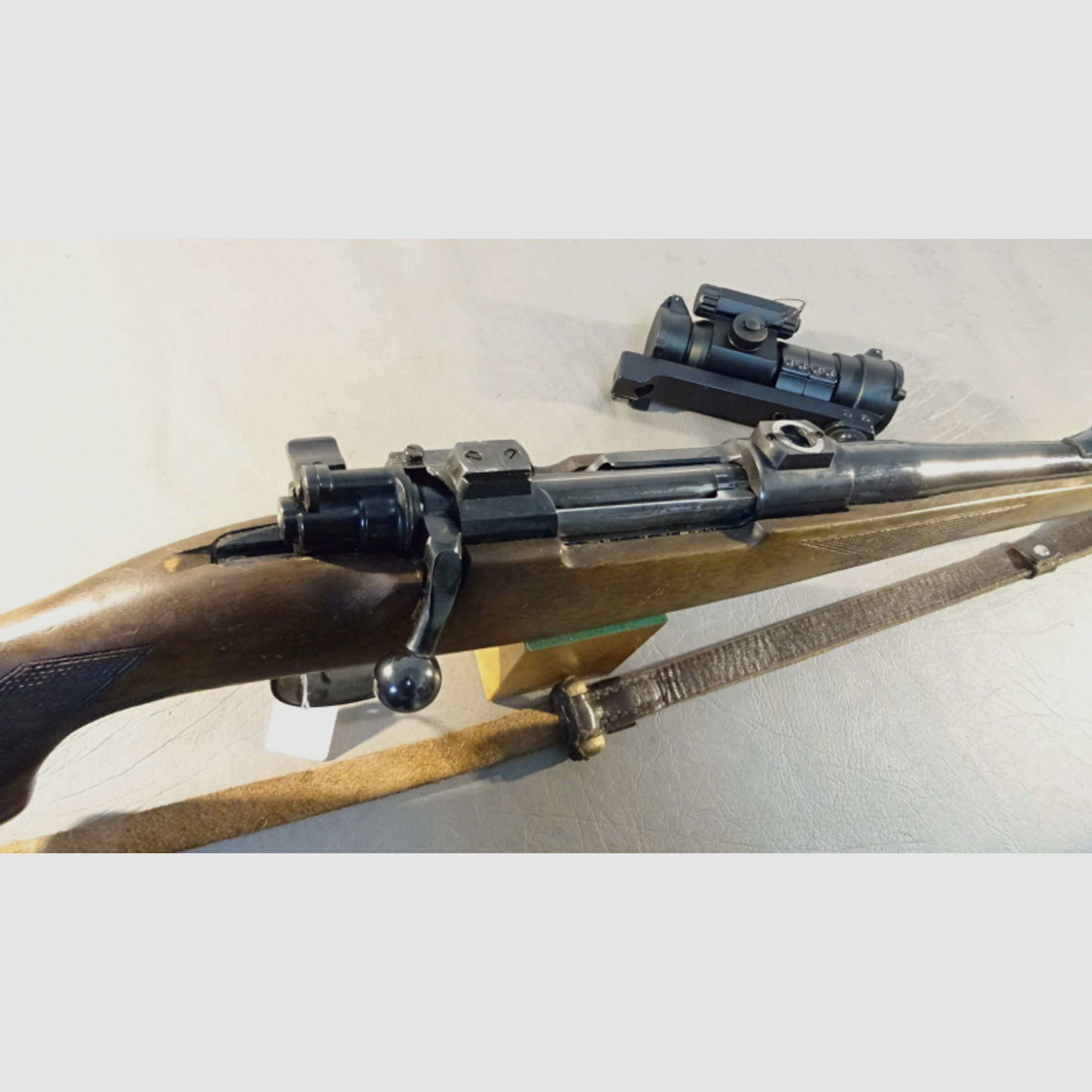 Jagdlicher Mauser Frankonia Mod. 98 mit LP- ZF. Kal. 7 x 64.