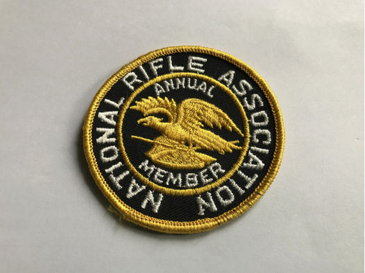 Aufnäher National Rifle Association, NRA Annual Member