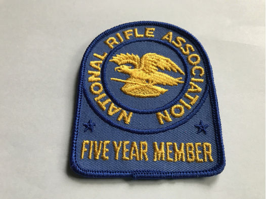 Aufnäher National Rifle Association, NRA, 5 Year Member