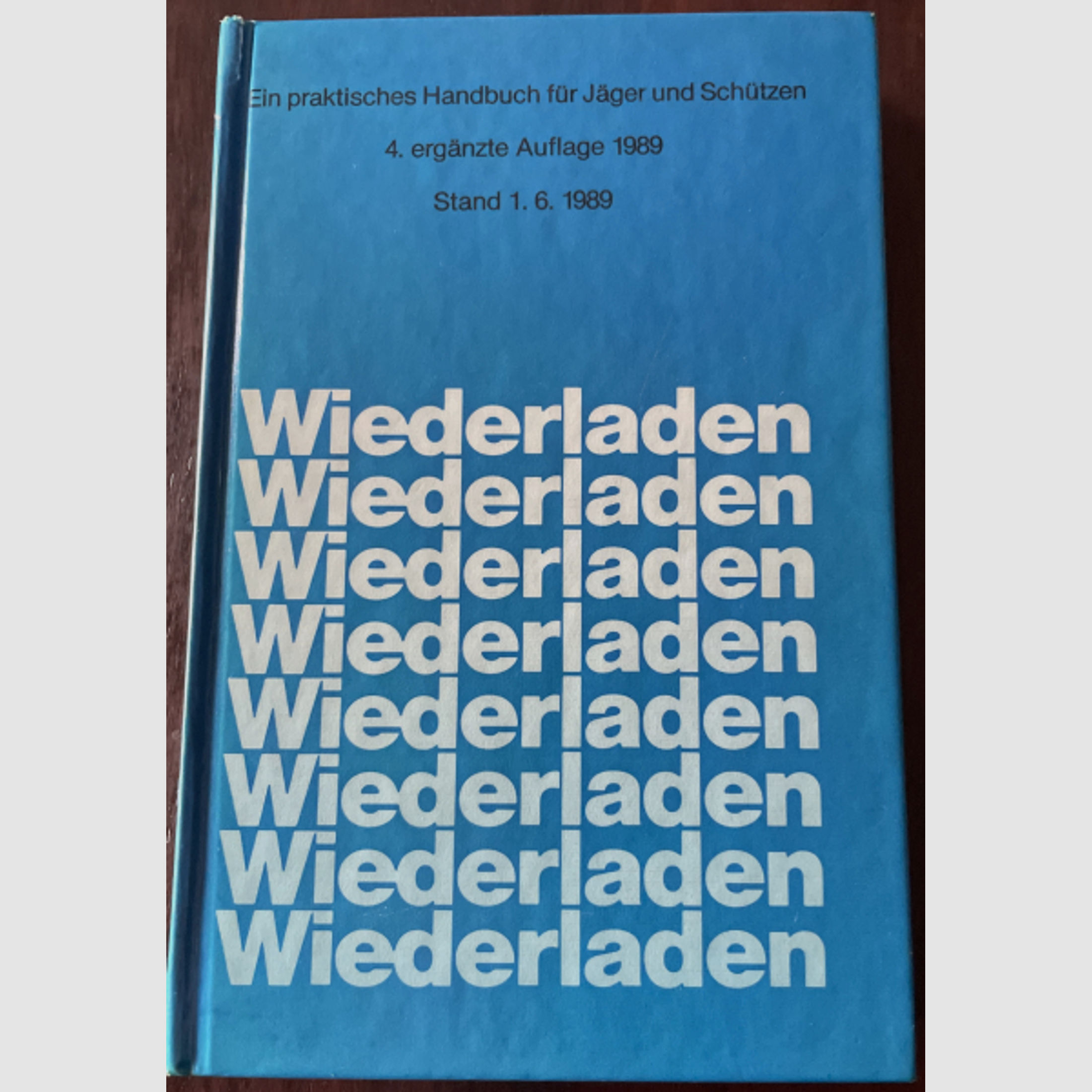 Buch Wiederladen Dynamit Nobel 4. Auflage