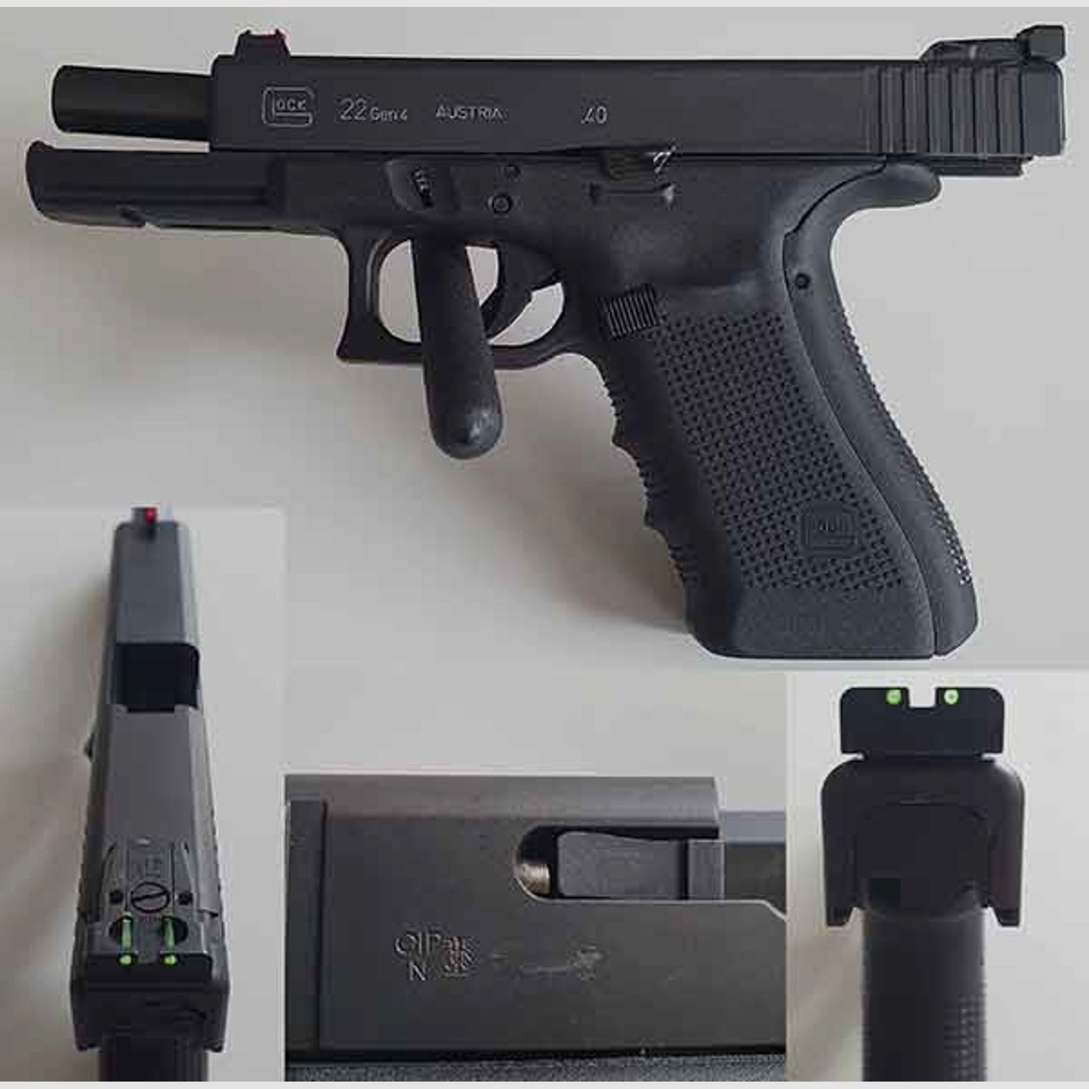 Glock 22 Gen.4 Kaliber .40 S&W 9mm Luger