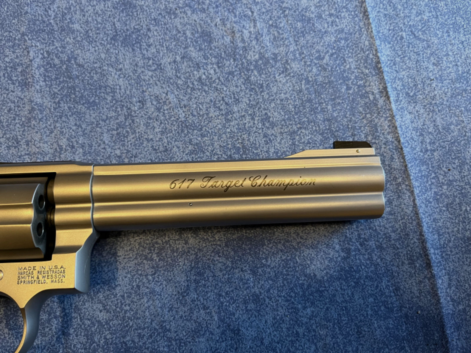 Smith & Wesson Model 617 Kaliber .22 lr Target Champion Sportrevolver