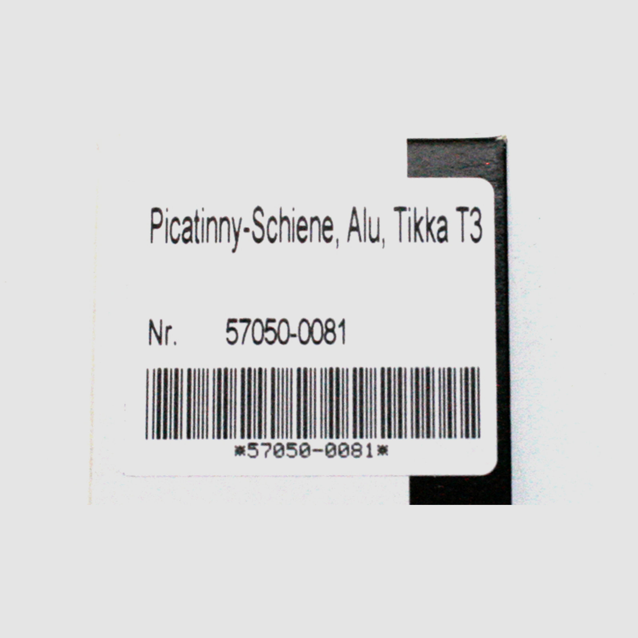 Recknagel (Weaver) Picatinny Schiene für TIKKA T3 X T3 Lite T 3 alle Kaliber inkl. Schrauben NEU!