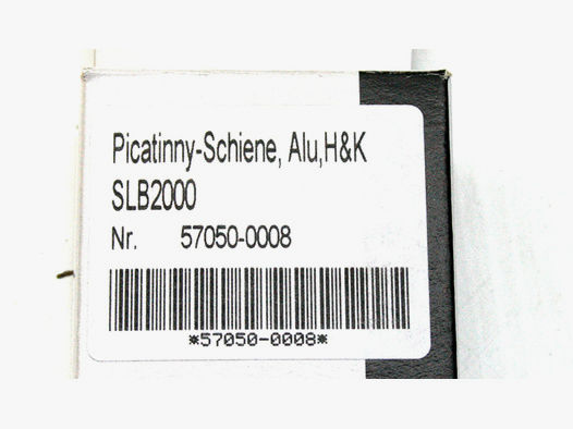 Recknagel Weaver Picatinny Schiene für HECKLER & KOCH HK H&K SLB 2000 Selbstladebüchse inkl. Schraub