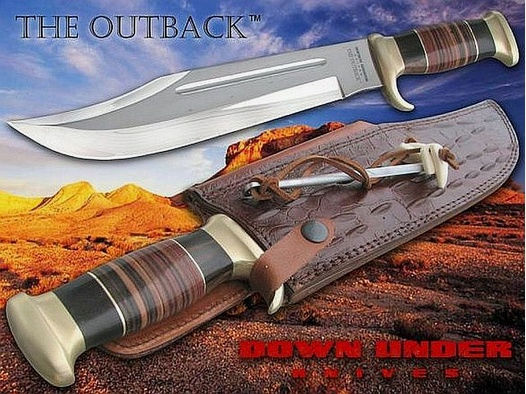 THE OUTBACK MARK II - MESSER VON DOWN UNDER KNIVES - DAS ECHTE - NEU/OVP