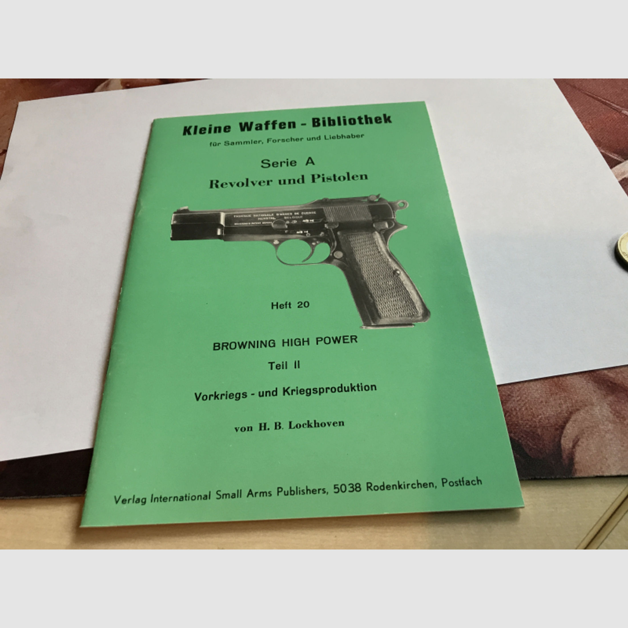 Kleine Waffen-Bibliothek, Heft 20, Browning High Power Teil 2