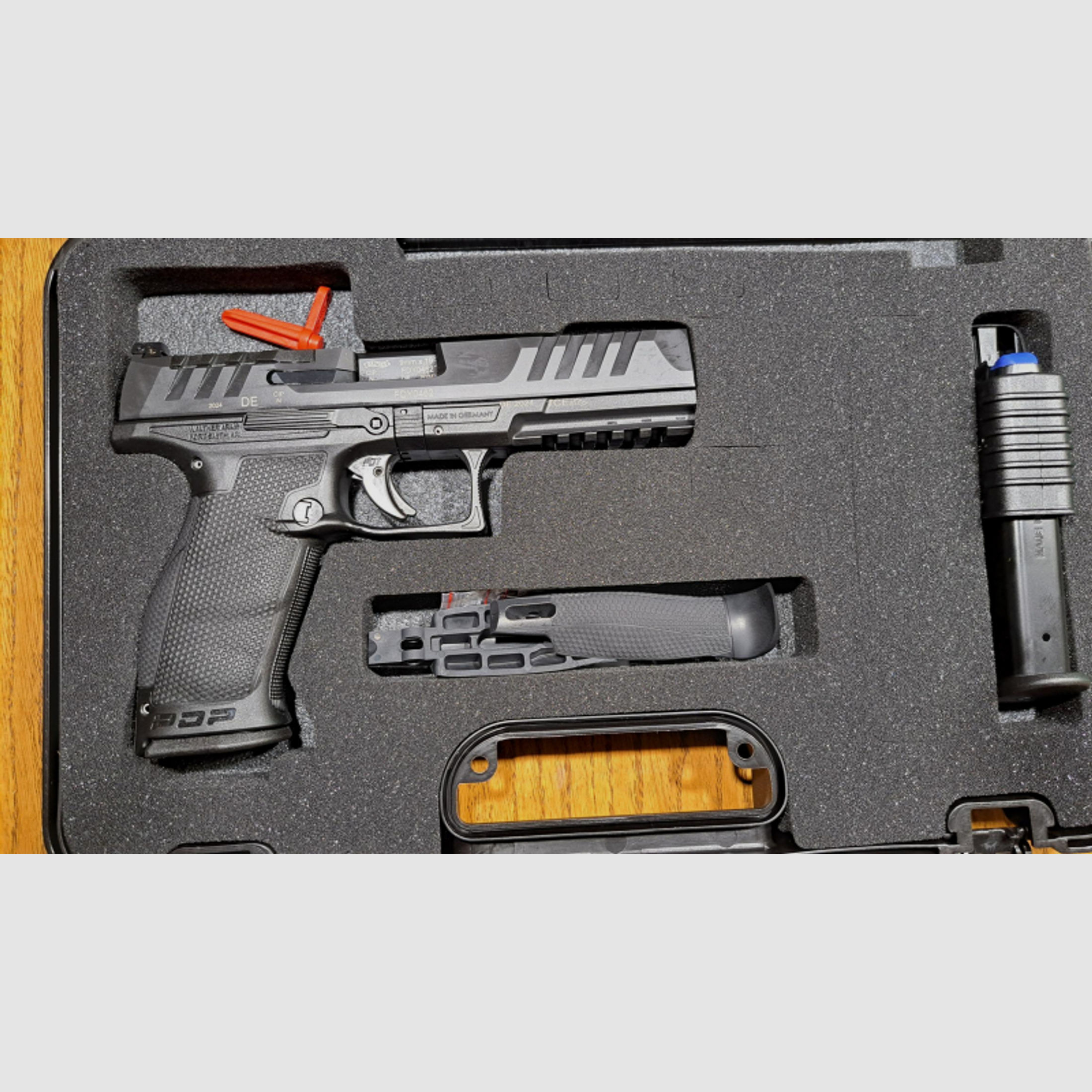 Walther Pistole PDP Full Size V2  5" OR; Kal. 9mm Luger
