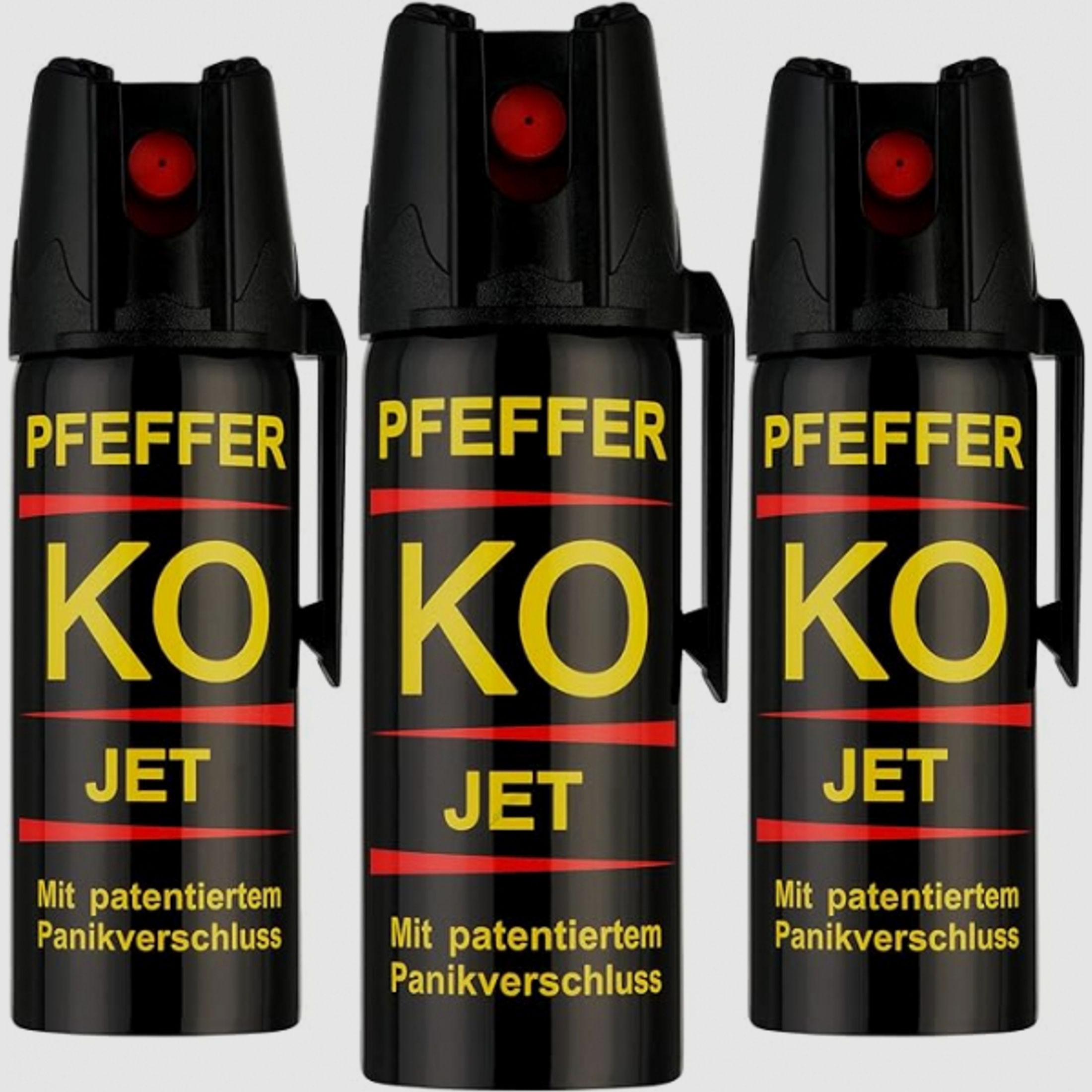 Pfefferspay KO Jet Direktstrahl / Tierabwehrspray