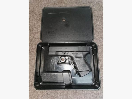Glock Modell 26 Pistole Kaliber 9mm Luger