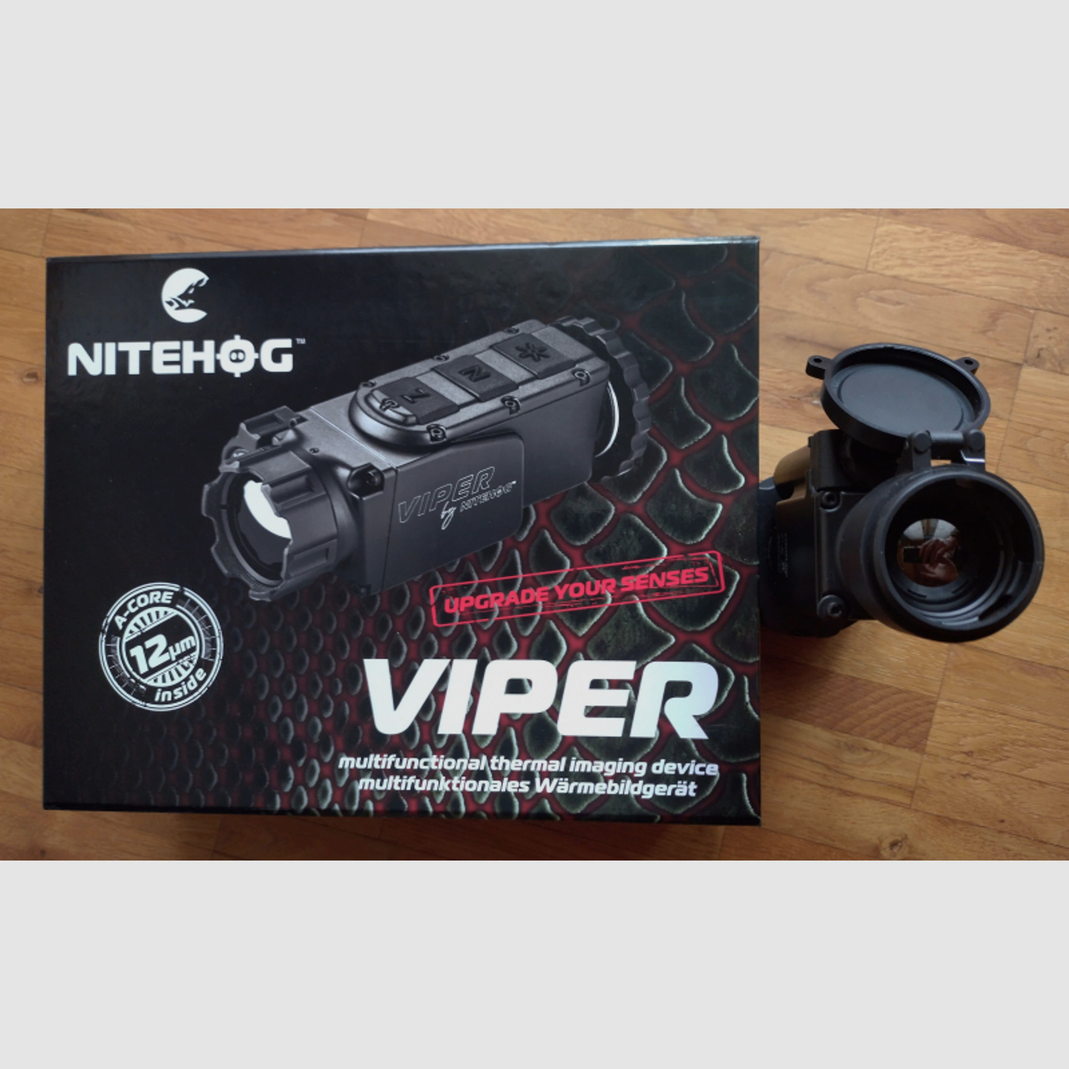 NITEHOG TIR-M35 VIPER Wärmebild-Vorsatzgerät mit Präzise Jagen-Adapter