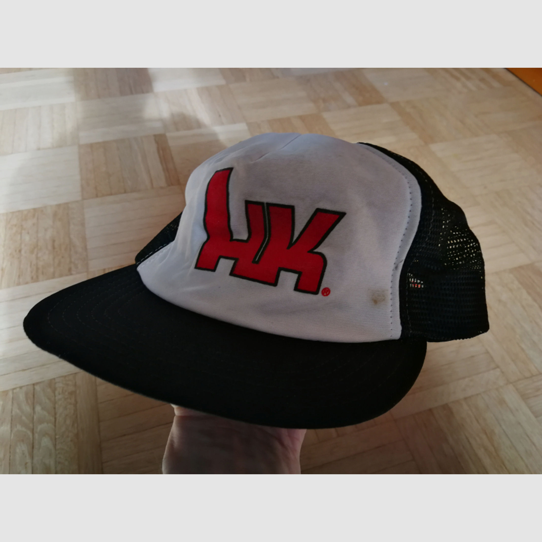 Sammlerstück/Rarität Heckler&Koch - HK-Logo Basecap / Baseballmütze/ Baseballkappe