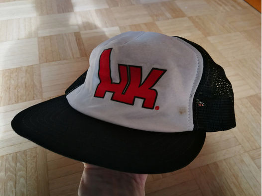 Sammlerstück/Rarität Heckler&Koch - HK-Logo Basecap / Baseballmütze/ Baseballkappe