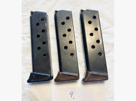 Walther PP (9) 3 x Magazine
