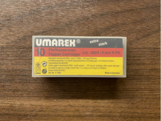 Umarex Pfeffer 9mm R Knall Schreckschussrevolver