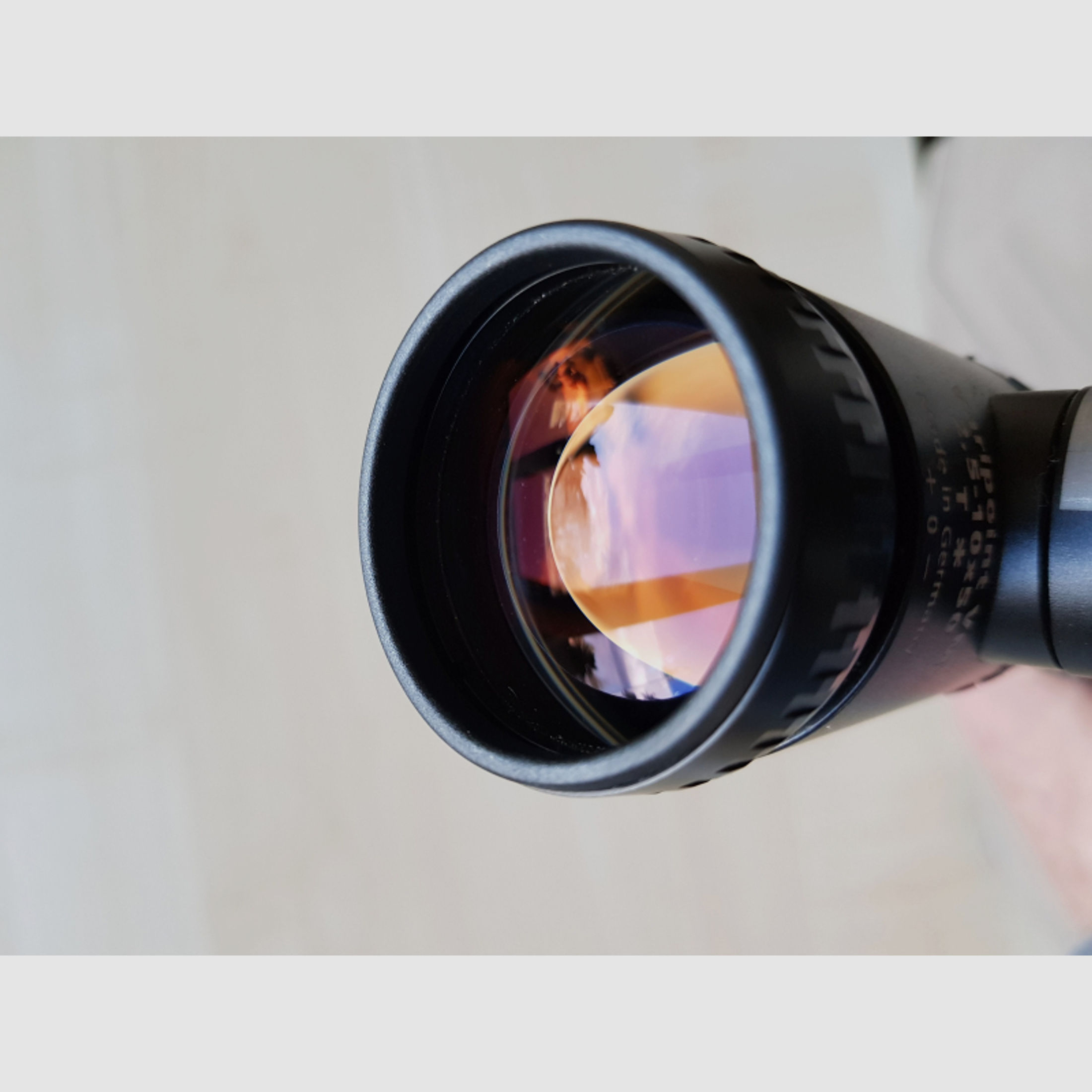 Zeiss Zielfernrohr Varipoint VM 2,5-10×50 T*, Abs.0, Leuchtabsehen mit Zeiss-Innenschiene
