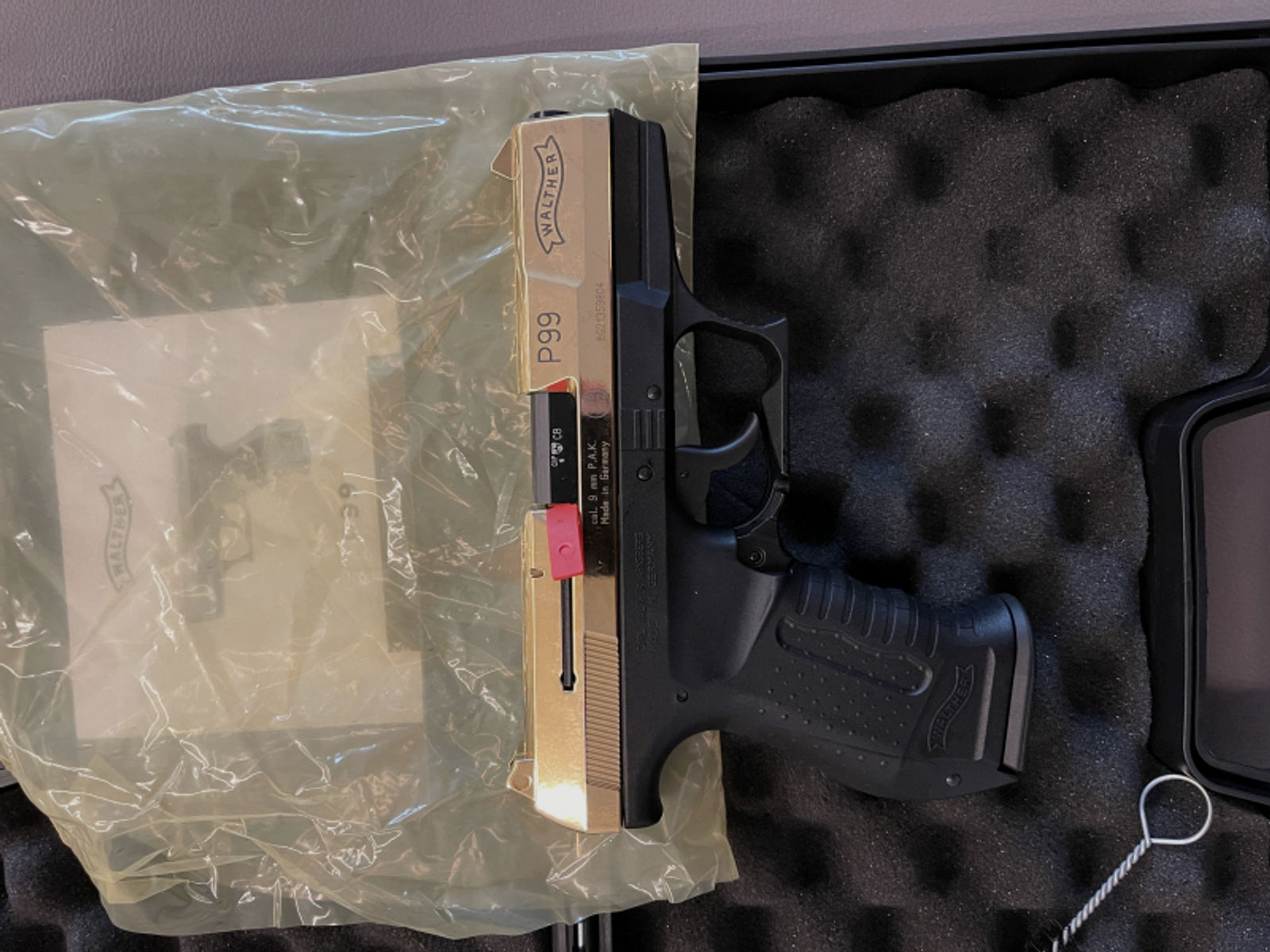 Walther P99 Limitierte Gold Edition