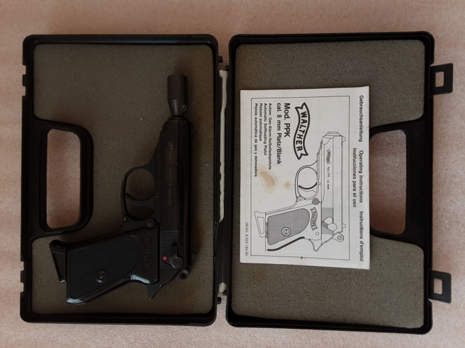 Walther PPK in 8mm K PTB 502