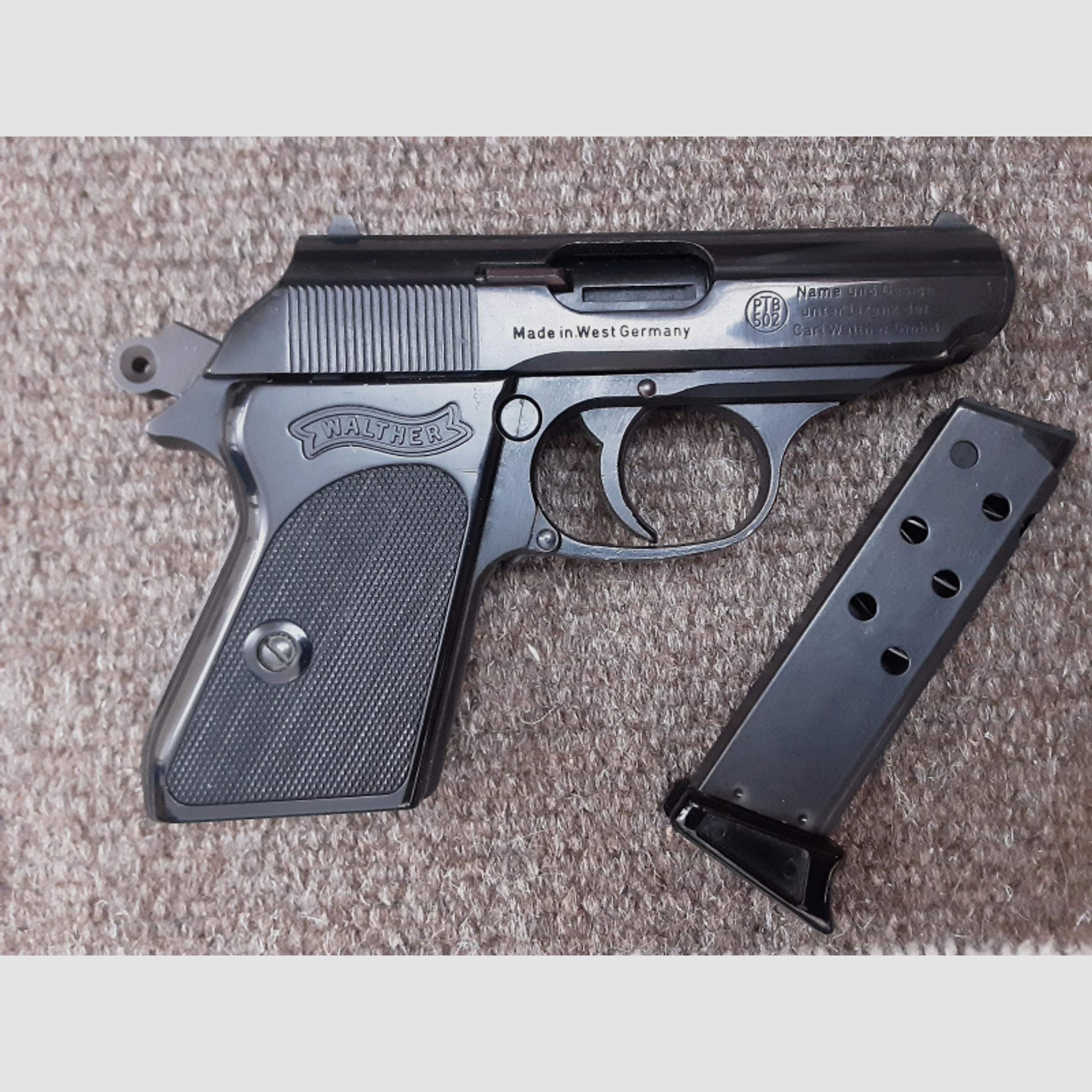 Walther PPK in 8mm K PTB 502