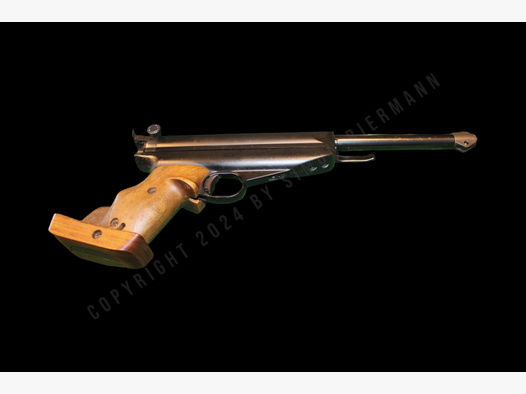 Luftpistole, Matchluftpistole, (F), Feinwerkbau, Mod. 65, Kaliber 4,5mm(Bullet).