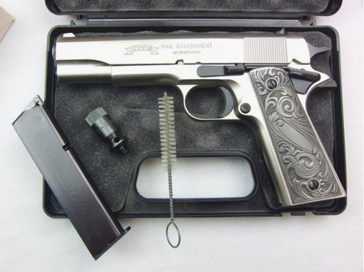 Schreckschußpistole IWG Mod.1911 Goverment, Kaliber 9mm P.A.K.Sondermodell!!!