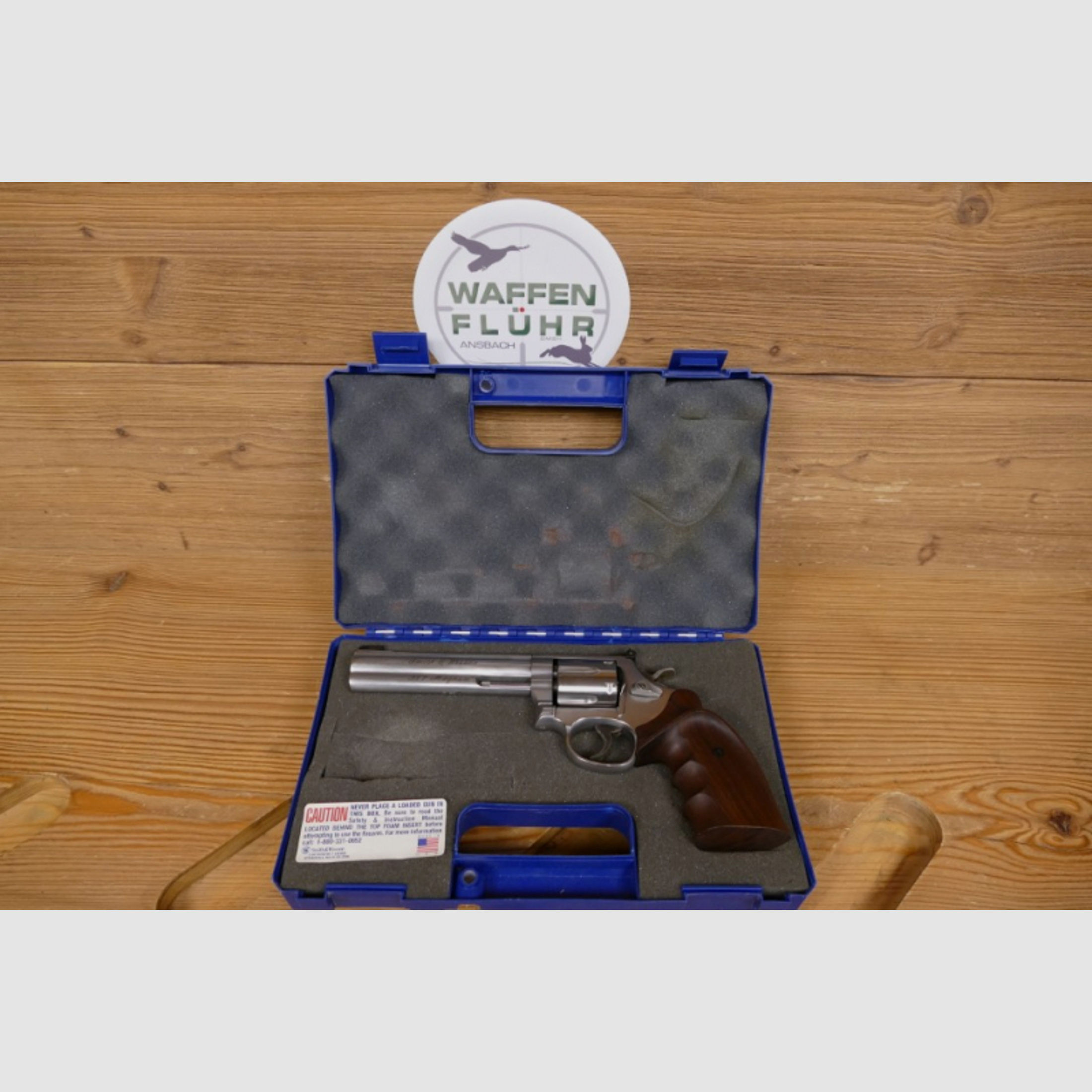 Smith & Wesson Revolver 686 Target Champion .357 Mag. 6 Zoll stainless WAFFEN FLÜHR ANSBACH